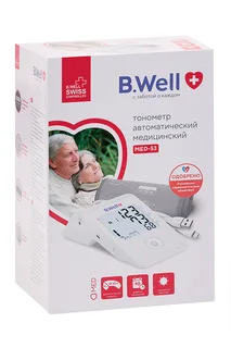 Тонометр B.Well med-53 с USB для измер артер даления / частоты пульса