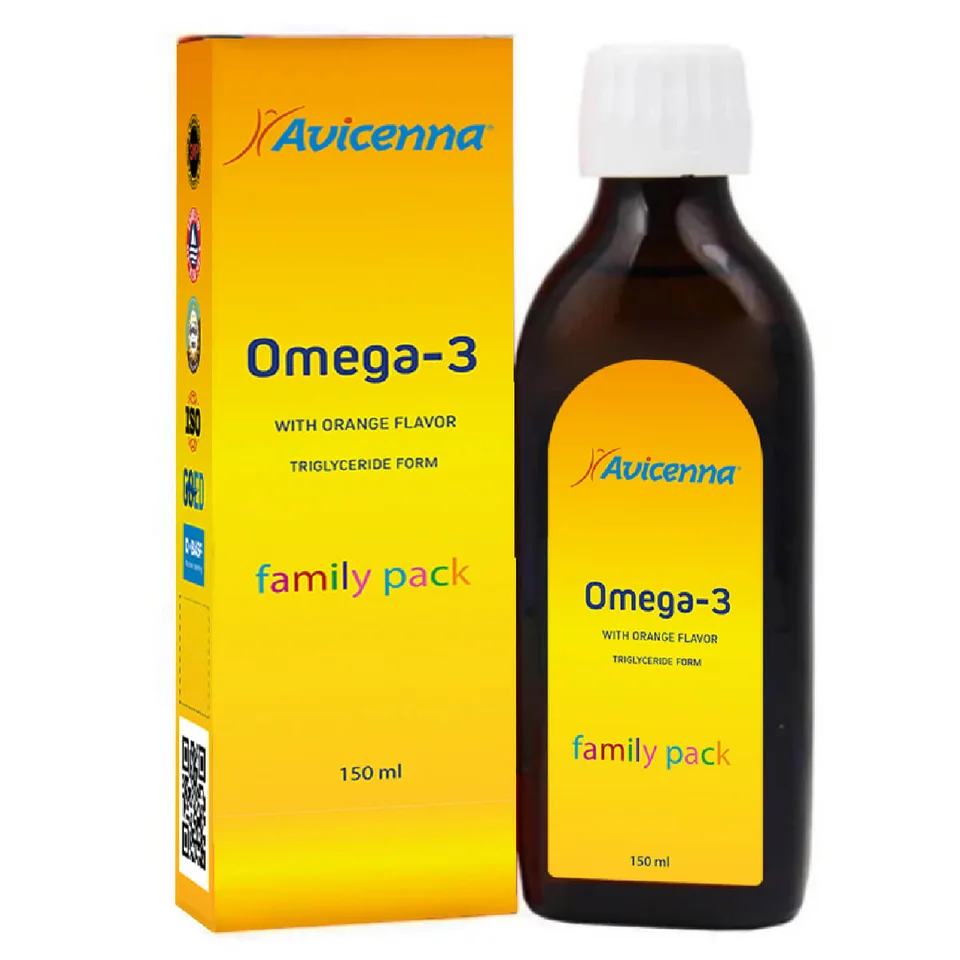 Омега-3 с апельсином 150 мл Avicenna