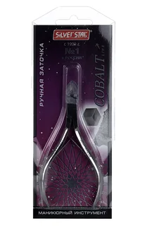 Кусачки маникюрные Silver Star для кутикулы ручная заточка 5 мм модель Cobalt 08