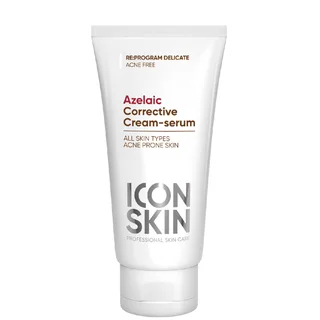 Корректирующая крем-сыворотка на основе 10% азелаиновой кислоты, Icon Skin