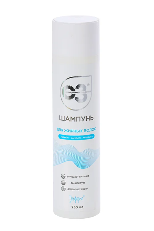 Шампунь Elfarma ОЗ Блеск и объем для жир волос 250 мл