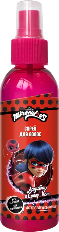 Спрей Miraculous Чудесная Леди Баг дет для легкого расчесывания, 150 мл