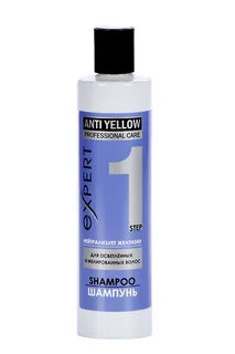 Шампунь Professional Care для освет и мелир волос Anti Yellow 300 мл