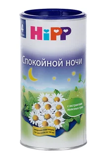 Чай Хипп Спокойной ночи с 4 мес 200 гр