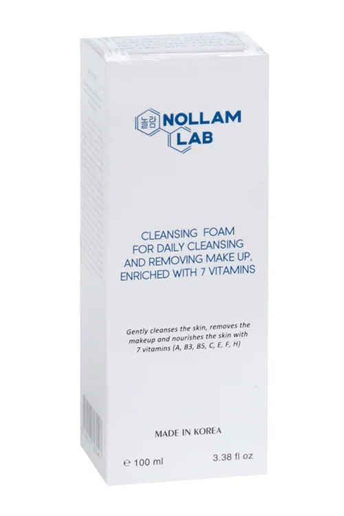 Пенка Nollam Lab для ежедневного умывания / снятия макияжа антивозрастная 100 мл