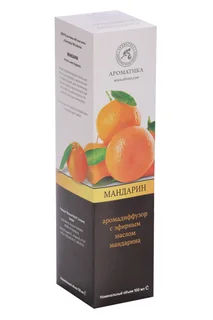 Аромадиффузор Ароматика с эфирным маслом мандарина 100 мл