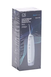 Ирригатор полости рта CS Medica AquaPulsar CS-3 PRO+White портативный