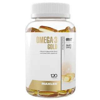 Жирные кислоты Омега-3 Голд Maxler, 120 софтгелевых капсул (Германия)