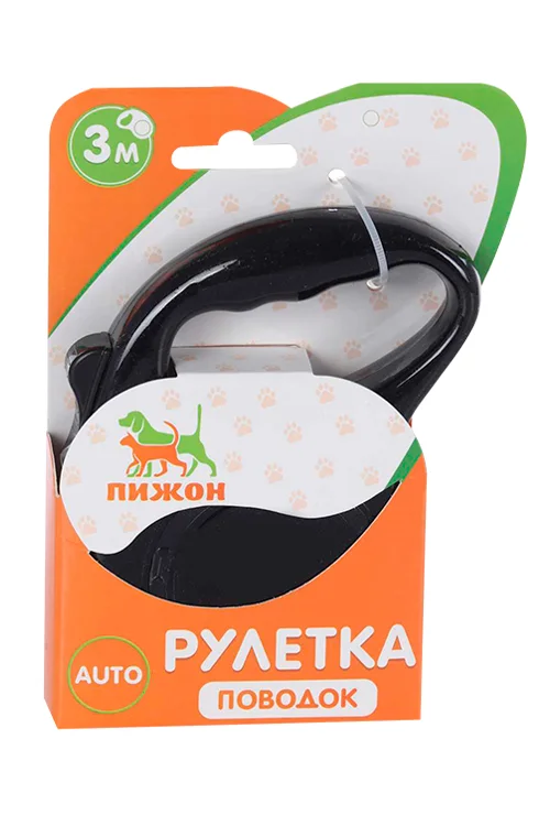 Рулетка эргономичная 3 м до 11,5 кг черная