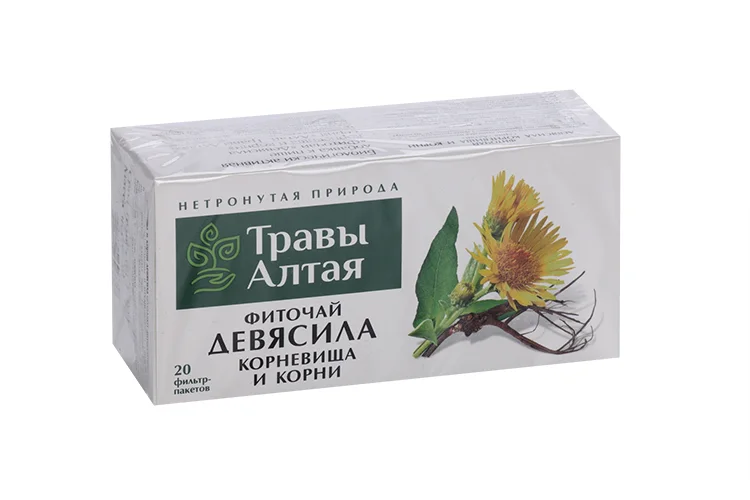 Девясил корни и корневища серии Алтай 1,5 гр 20 шт
