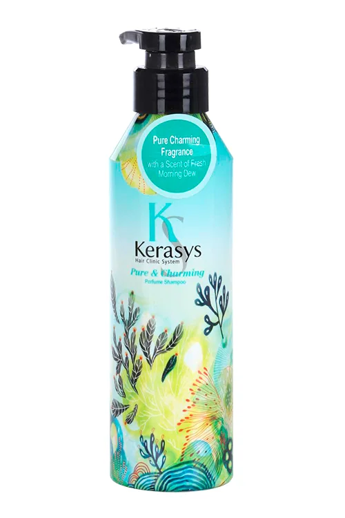 Шампунь Kerasys Pure Charming Perfumed для сухих / ломких волос 400 мл