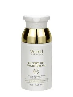 Крем-энергетик Von-U Energy UP омолаживающий ночной для лица 50 мл