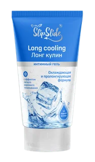Гель-смазка интим СлипСлайд охлаж для пролонгир формула (Long cooling) 150 мл
