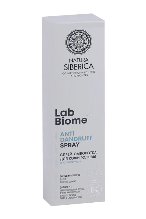 Спрей-сыворотка Natura Siberica LAB Biome Anti Dandruff против перхоти для кожи головы 150 мл