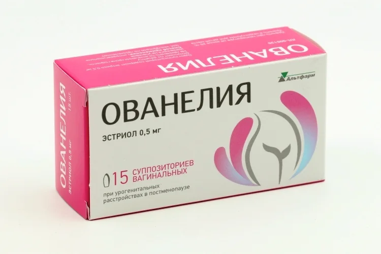 Ованелия суппозитории 0.5 мг 15 шт