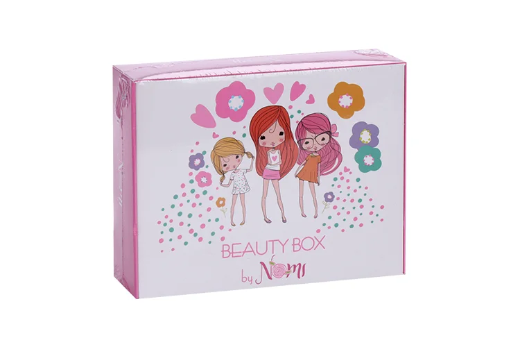 Набор косметики Nomi Beauty box 8 детской лак / жидкость для снятия / бальзам / тени / крем/