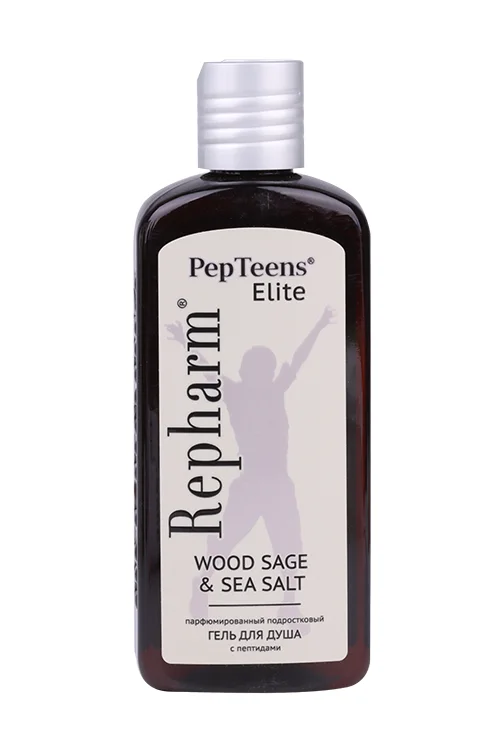 Гель для душа Repharm PepTeens Elite Wood Sage & Sea Salt 250 мл