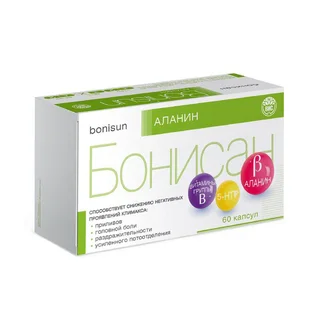 Бонисан Аланин капсулы 0,5 гр 60 шт