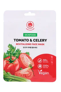 Маска NSC Skinfood тканевая томат и сельдерей для лица 22 гр
