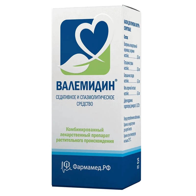 Валемидин Капли Для Приема Внутрь Спиртовые флакон-капли 25 мл капли 25 мл
