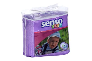 Подгузники Senso baby Midi крем-бальз (4-9 кг) 22 шт
