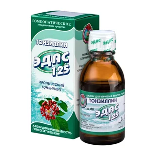 Эдас-125 Капли флакон 25 мл