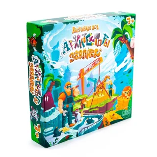 Игра настольная ND Play архитекторы-зоопарк 7+