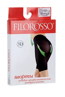 Шорты Filorosso Anticellulitic компрессионные 1 класс бежевый р.3