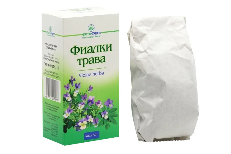 Фиалки трава сырье 50 г