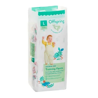 Трусики-подгузники Offspring L (9-14 кг) 36 шт Совы