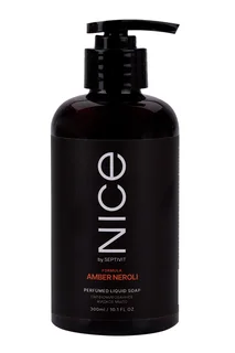 Мыло жидкое Nice by Septivit парфюмированное Amber Neroli для рук / тела 300 мл