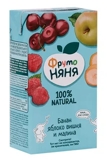 Нектар Фрутоняня из смеси фруктов неосв 500 мл