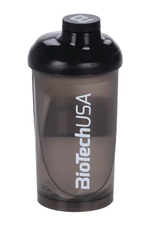 Шейкер BioTechUSA Wave+Compact спортивный черный 500 мл