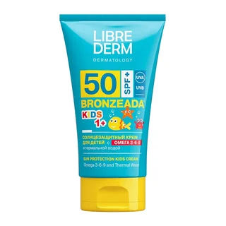 Либридерм Бронзиада Крем Spf 50+ С Омега 3-6-9 И Термальной Водой для Детей 150 мл