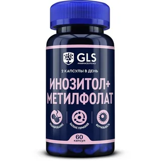 Инозитол+Метилфолат GLS 750 мг 60 шт капсулы
