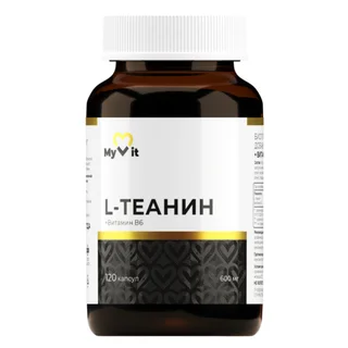 L-Теанин+витамин В6 My Vit, 120 шт, капсулы