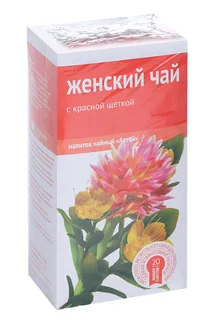 Напиток чайный Женский чай с красной щеткой 1,5 гр 20 шт
