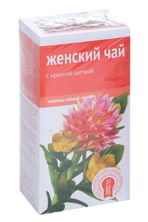Напиток чайный Женский чай с красной щеткой 1,5 гр 20 шт