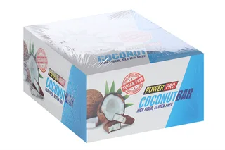 Батончик Power PRO кокосовый без сахара 20 шт