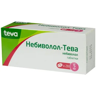 Небиволол 5 мг 28 шт таблетки