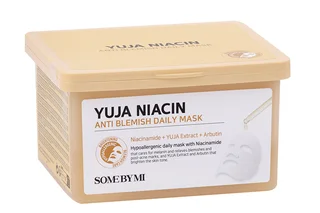 Маска Some By Mi Yuja Niacin Anti Blemish ткан юдзу / ниацинамид ежедневн для лица, 30 шт