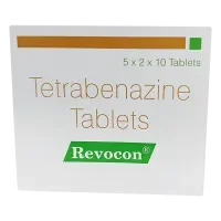 Тетрабеназин (Нормокинезтин полный аналог) 25 мг Revocon таблетки 100 шт
