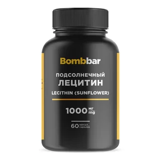 Лецитин Bombbar, 60 шт, капсулы