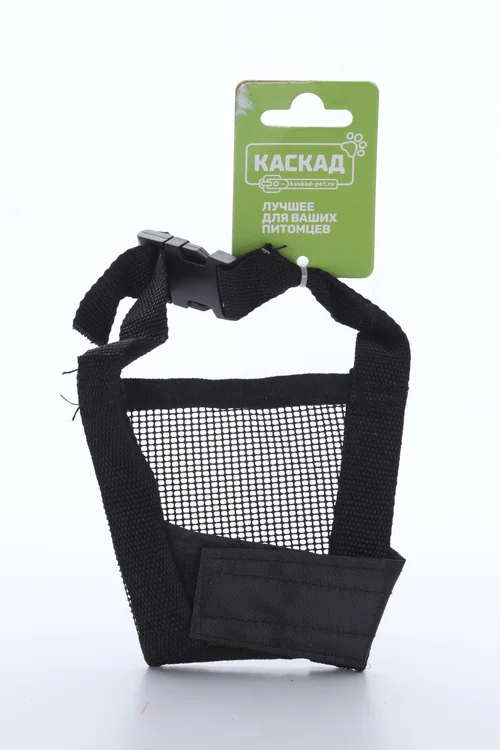 Намордник нейлон сетчатый регулируемый M (пасть: 20-28 см шея: 22-38 см)