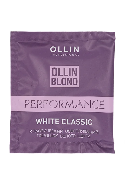 Порошок Ollin Professional Blond Performance White Classic осветл белого цвета 30 гр
