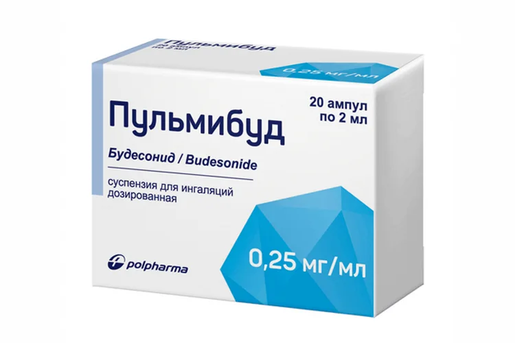 Пульмибуд суспензия 0.25 мг / мл 20 шт
