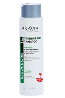 Шампунь Aravia с пребиотиками для чувствительной кожи головы 420 мл