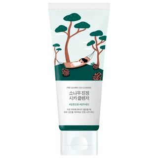Очищающая пенка с экстрактом сосны и цинтеллы Pine Calming Cica Cleanser 150 мл Round LAB