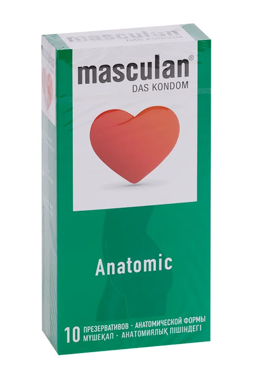 Презервативы Маскулан анатомические, 10 шт