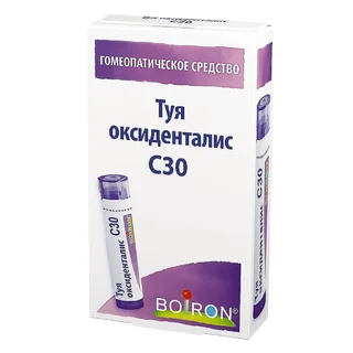 Туя Оксиденталис С30 гранулы гомеопатические 4 гр